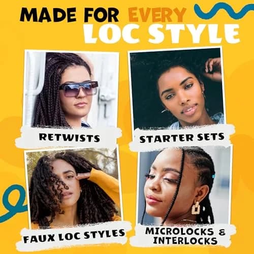 AllDay Locks Lock N Twist Supreme Hold, Edge Control, 15 Oz Jar | Maximum Locking Gel for Dreadlocks & Locs thumbnail 6