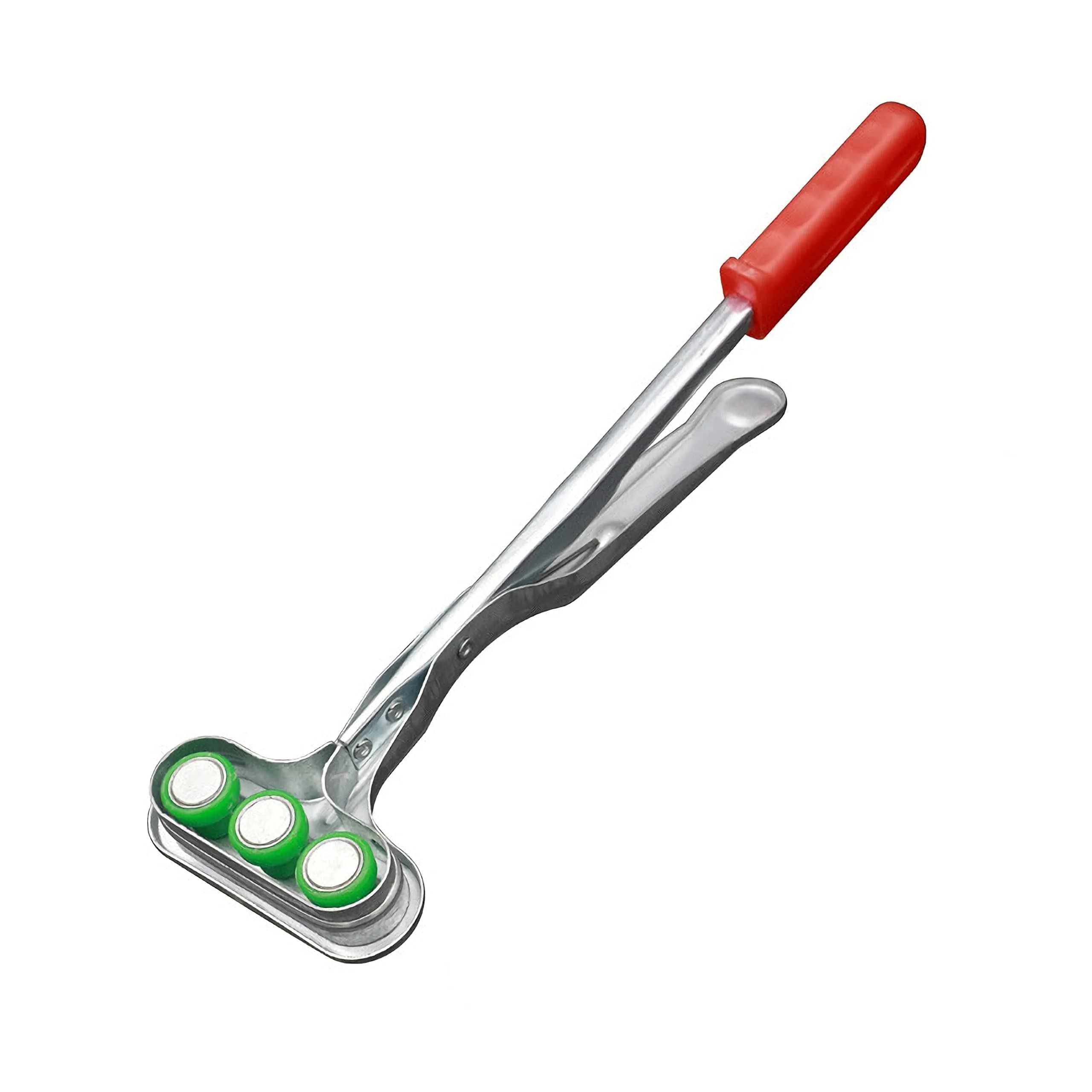Burnur Magnetic Pickup Tool 18lb Capacity with Release Handle | 201g Lightweight Handheld Magnet