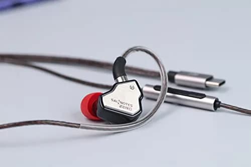 Linsoul 7Hz Salnotes Zero HiFi 10mm Dynamic Driver In-Ear Earphone with Microphone, Black thumbnail 7