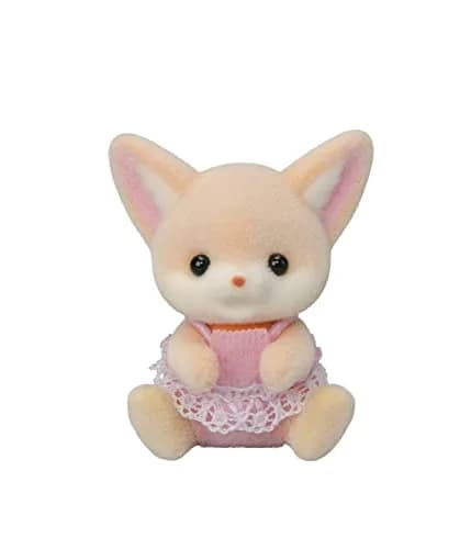 Calico Critters Fennec Fox Twins Collectible Dollhouse Dolls | Poseable Twin Figures for Kids 3+ thumbnail 2