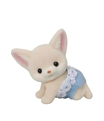 Calico Critters Fennec Fox Twins Collectible Dollhouse Dolls | Poseable Twin Figures for Kids 3+ thumbnail 3