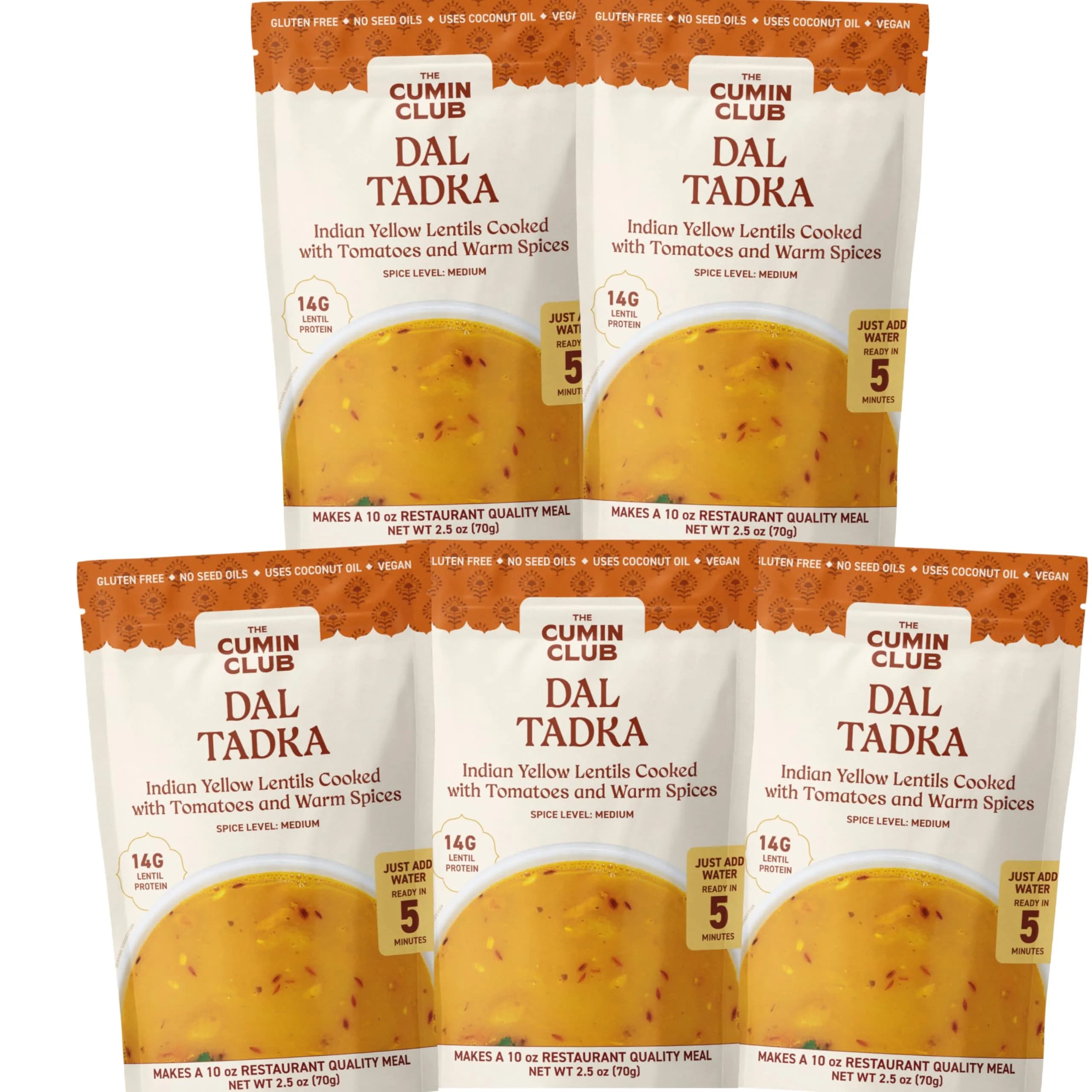 the cumin club Dal Tadka (Yellow Lentil) | Authentic Indian Meal, Vegetarian & Gluten-Free