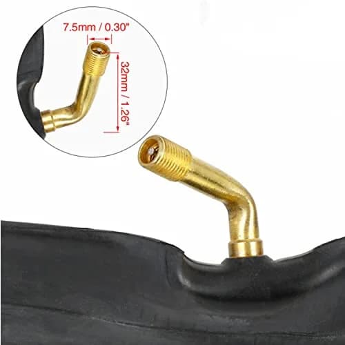 Swagnaz 4.10/3.50-4 Inner Tube | 2-Pack, 10-inch Diameter, 4.1-inch Width thumbnail 3