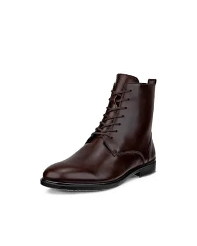 ECCO Women's Dress Classic 15 Potting Soil | Elegant Lace-Up Ankle Boot for Women thumbnail 1