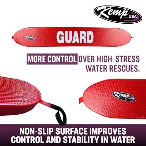 Kemp USA 40-inch Training and Water Safety Tube Red High Visibility | Professional Aquatic Instruction Accessory thumbnail 7