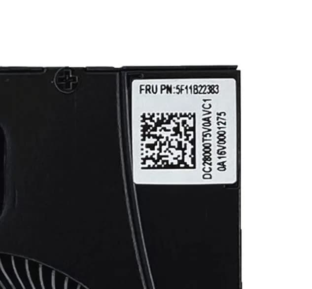 LANDALANYA Laptop CPU Cooling Fan for Lenovo Yoga 6 13ARE05 13ALC6 | 5V 2.5W Metal & Plastic thumbnail 4