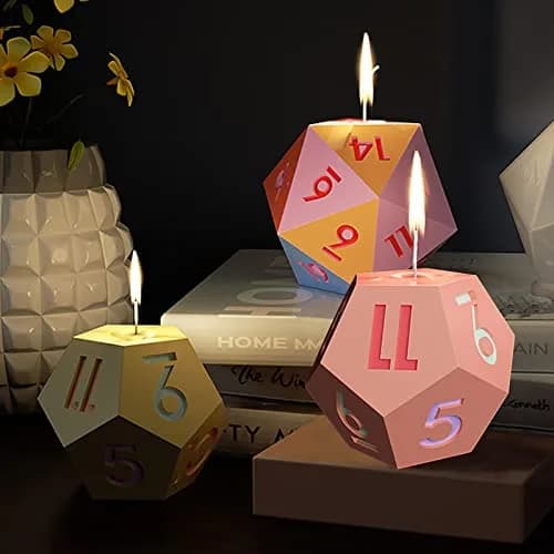 Wehous Large Dice Resin Molds 2 Styles | Silicone Dice Mold for Epoxy Resin & DIY Home Decor thumbnail 5