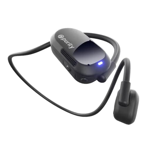 Purity Air Open Ear Wireless Headphones with Dual Mic | 15mm Drivers, IPX5 Water Resistant thumbnail 1