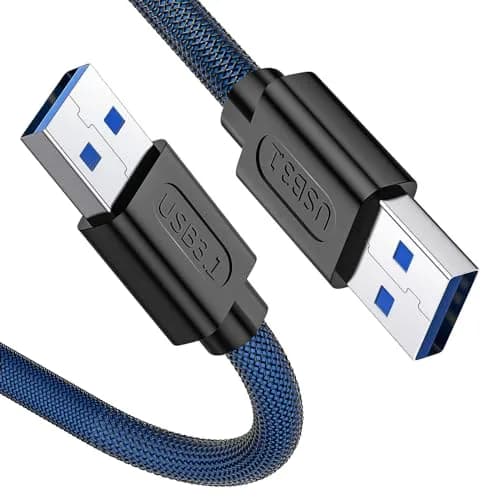 ANDTOBO USB 3.0 A to A Male Cable 6.6 FT | High-Speed Data & Charging thumbnail 1