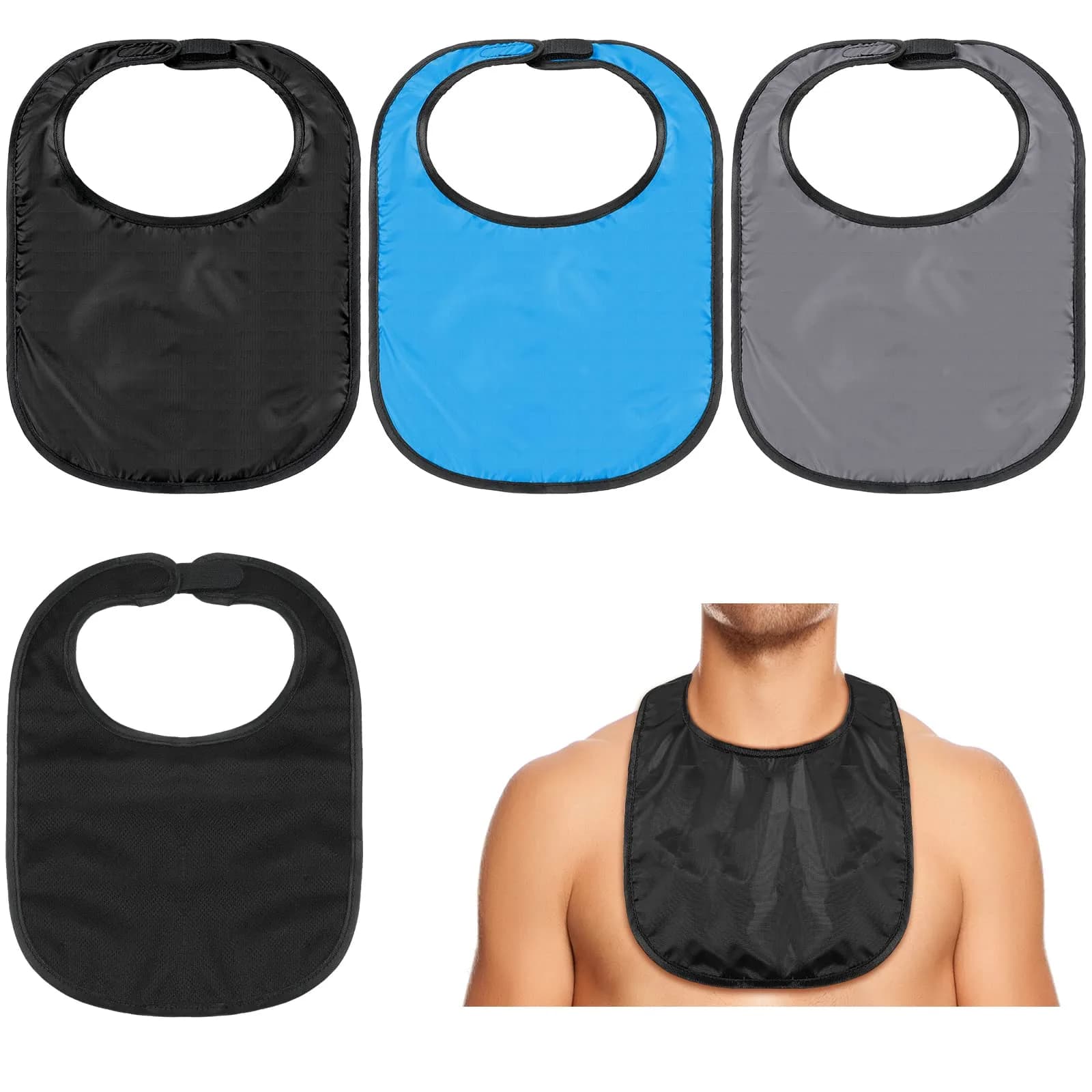 Oudain Tracheostomy Shower Covers 3 Pack | Waterproof, Adjustable, Breathable for Post-Op Care - main product image
