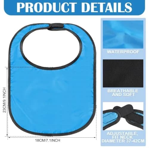 Oudain Tracheostomy Shower Covers 3 Pack | Waterproof, Adjustable, Breathable for Post-Op Care thumbnail 2