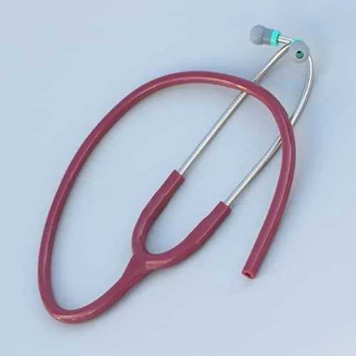 TRUAEVUM Stethoscope Tubing Replacement Kit 29 inch (73.66 cm) Burgundy | Dual Channel Sound Transmission thumbnail 7