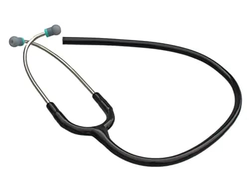 Truaevum Black Stethoscope Tubing Kit for Standard Edition 5mm Binaural | Dual Channel Acoustic Transmission thumbnail 1