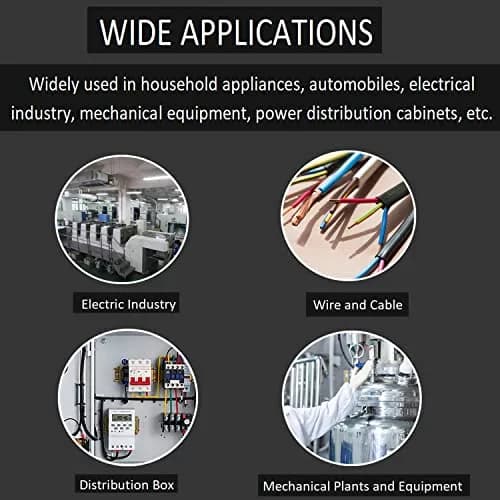 Teansic 1950PCS 22-10 AWG Copper Wire Ferrules Kit, Non-Insulated, Silver-Plated | Reliable Electrical Connection thumbnail 7