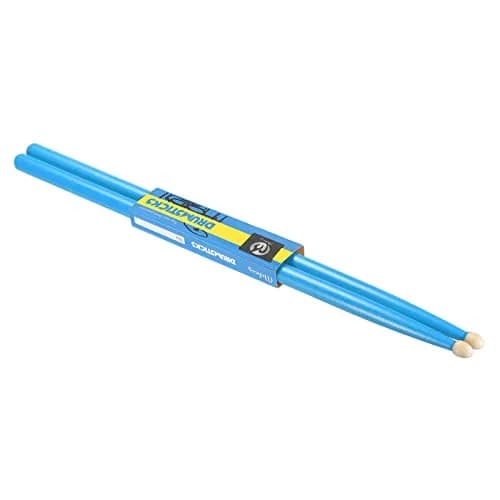 PATIKIL Maple Wood Drumstick 7A Blue | Anti Slip Grip for Drumming & Percussion thumbnail 1