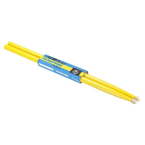 PATIKIL Maple Wood Drumstick 7A Yellow | Anti Slip, Light & Durable for Drumming thumbnail 1