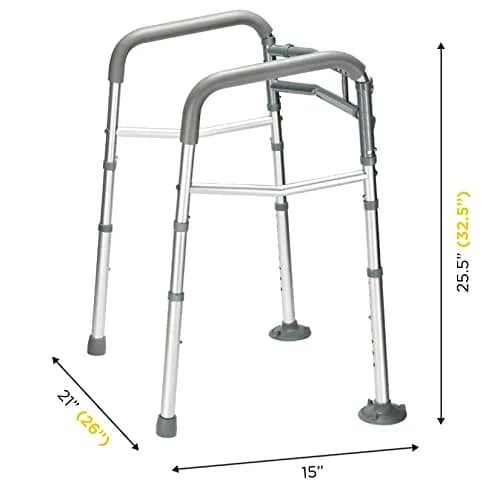 Medical king Toilet Safety Rails for Seniors Adjustable Detachable Fits Most Toilets | Support & Stability thumbnail 2