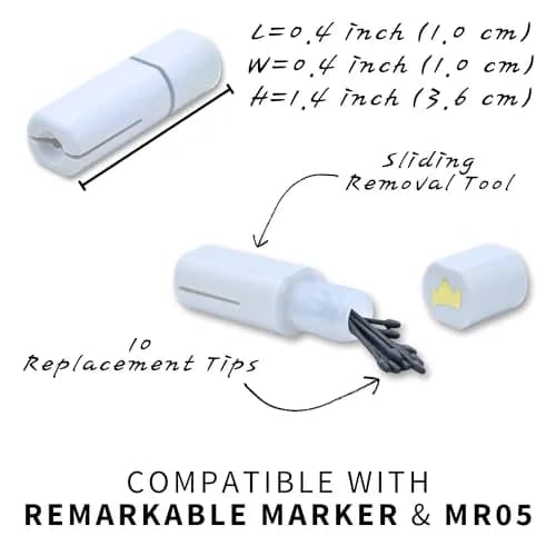 King Write Replacement Tips for EMR Styluses | Precise & Smooth Writing, 10-Pack thumbnail 4