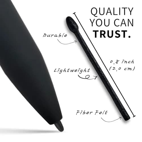 King Write Replacement Tips for EMR Styluses | Precise & Smooth Writing, 10-Pack thumbnail 5