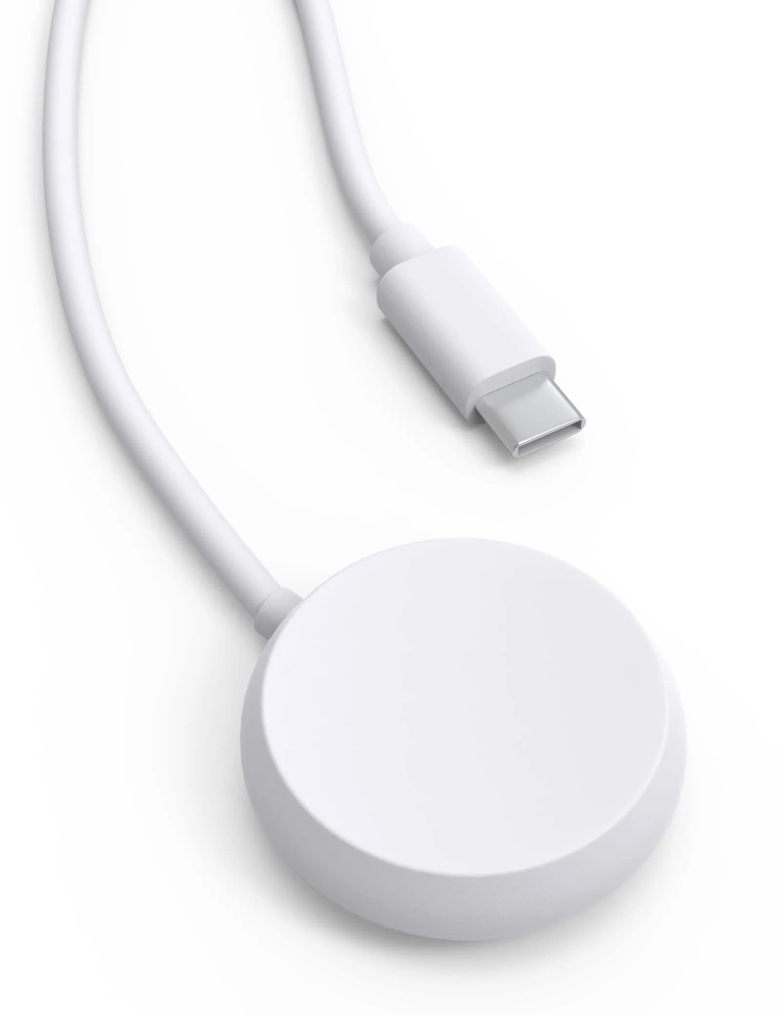 Sinoacc White Charging Adapter for Google Pixel Watch 1 | Fast 3.3Ft USB C Cable Replacement - main product image