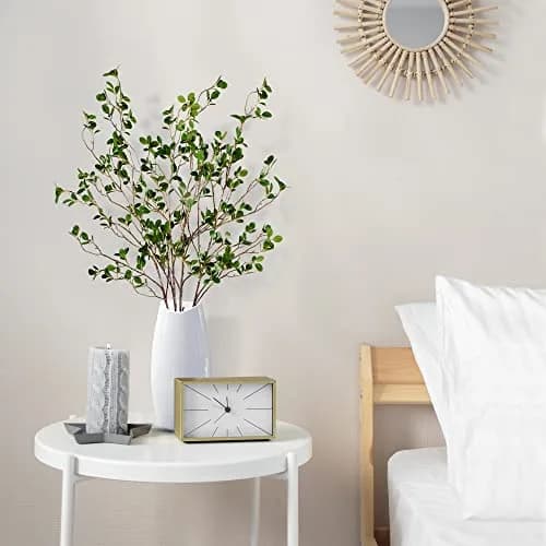 Sggvecsy Artificial Ficus Branches 43’’ | Realistic Faux Leaf Spray for Home & Office (120 chars) thumbnail 4