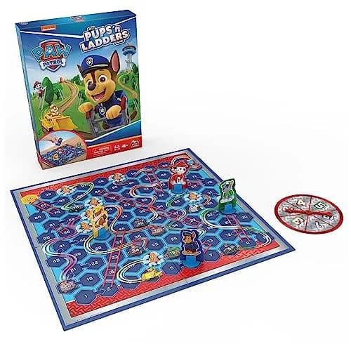 Spin Master Games PAW Patrol Pups ‘N Ladders Game 2-4 Players | Classic Board Game for Kids Ages 4+ thumbnail 4