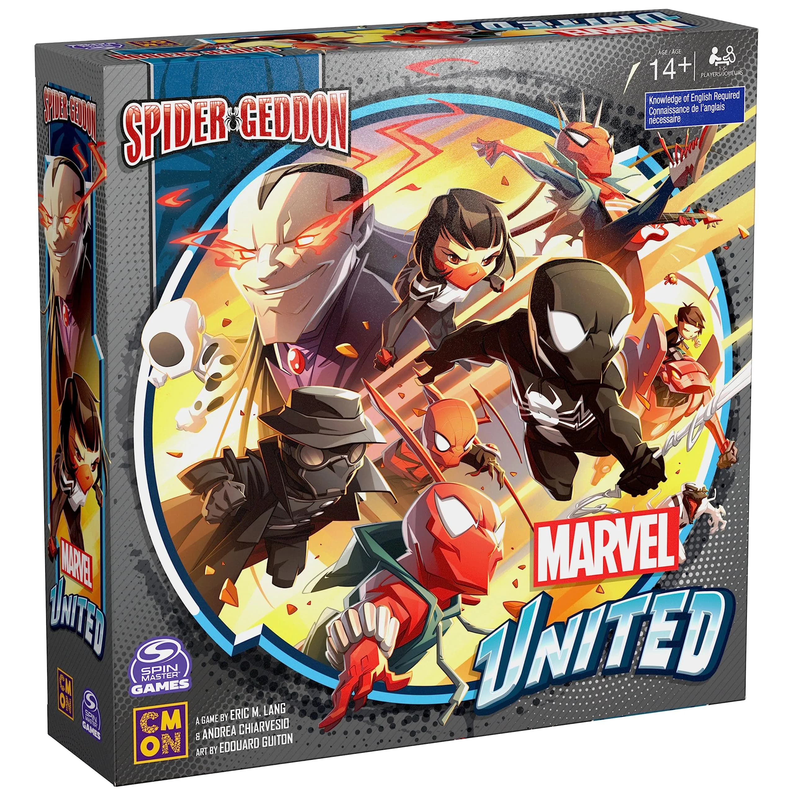 Spin Master Games Marvel United: Spider-Geddon Strategy Board Game for Fans (One Size) - main product image