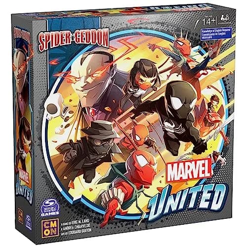 Spin Master Games Marvel United: Spider-Geddon Strategy Board Game for Fans (One Size) thumbnail 1