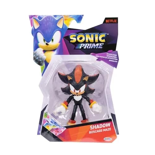 JAKKS Pacific Sonic Prime 5" Action Figure Shadow Green Hill Zone | 12-Point Articulated Toy for Kids thumbnail 3