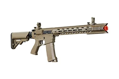Lancer Tactical Gen 2 Polymer Airsoft M4 Interceptor SPR with 130 Rnd Mid Mag | Lightweight & Durable thumbnail 4