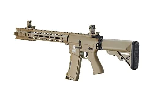 Lancer Tactical Gen 2 Polymer Airsoft M4 Interceptor SPR with 130 Rnd Mid Mag | Lightweight & Durable thumbnail 5