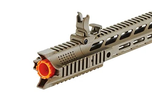 Lancer Tactical Gen 2 Polymer Airsoft M4 Interceptor SPR with 130 Rnd Mid Mag | Lightweight & Durable thumbnail 9