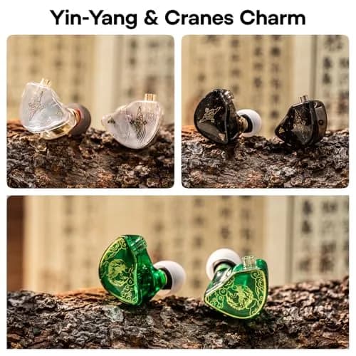 Linsoul TANGZU Wan'er S.G 10mm DD Driver IEM with Metal Nozzle & 0.78mm 2Pin Cable | Black thumbnail 7