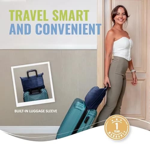 BOACAY Soft & Warm Travel Blanket Pillow 100x160cm (40x63") | Breathable Micro Plush for All Seasons thumbnail 4