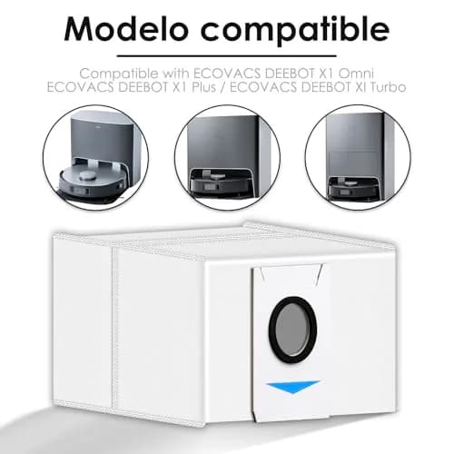 CHAIN PEAK T20 OMNI Dust Bags (10 Pieces) | Compatible with ECOVACS DEEBOT T20 OMNI, X1 OMNI, X1 PRO OMNI, T10 OMNI Auto-Empty Station thumbnail 6