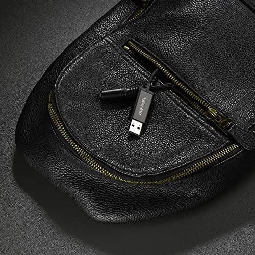 DUKABEL USB to 3.5mm Jack Audio Adapter Cable 1.2M | Stereo Sound with TRRS Mic Support for PC, PS4, PS5 thumbnail 6