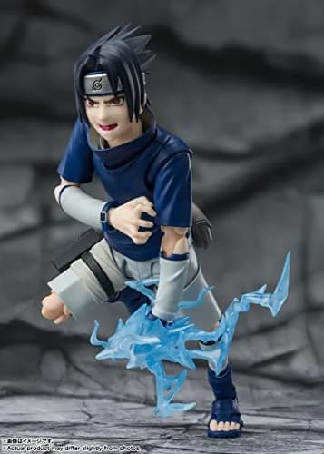 TAMASHII NATIONS Sasuke Uchiha Action Figure 14 cm (5.5 in) | Naruto Shippuden Ninja Prodigy thumbnail 3