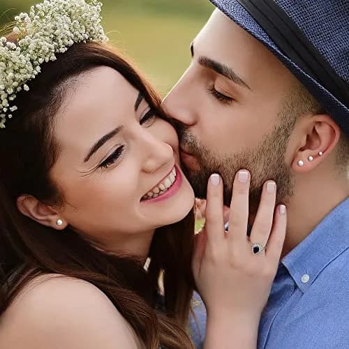 MJust Small Titanium Earrings for Women G23 Titanium Stud Earrings for Sensitive Ears Dot Ball Cubic Zirconia Hypoallergenic 20G Flat Back Earrings thumbnail 7