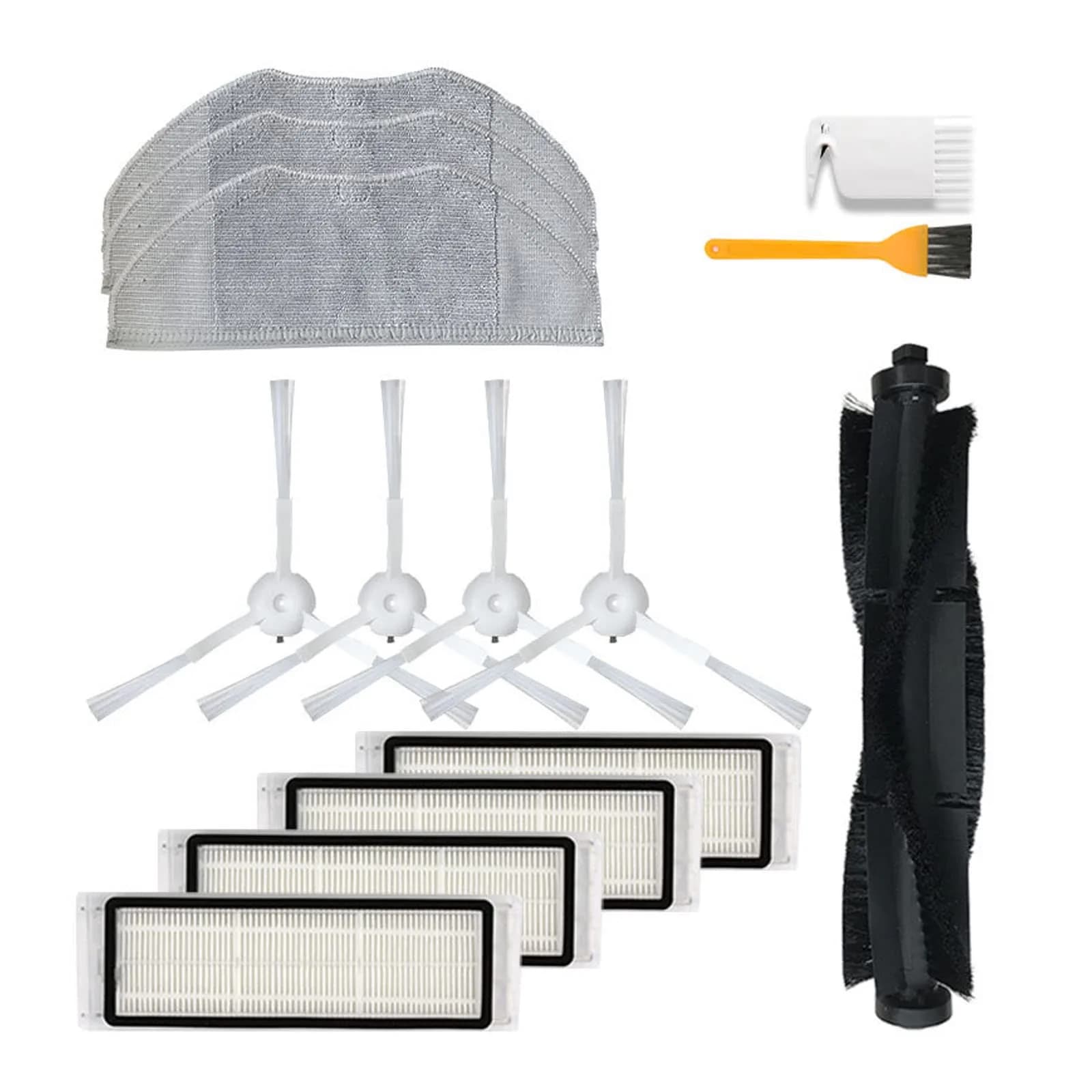 HMHAMA Replacement Parts Kit for 360 S5 S7 Robot Vacuum Cleaner | 12-Piece Set - main product image