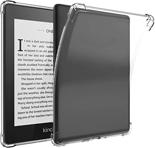 KEEXYICC Clear Case for Kindle 10th Gen 2019 | Slim Impact-Resistant Silicone Cover (6") thumbnail 1