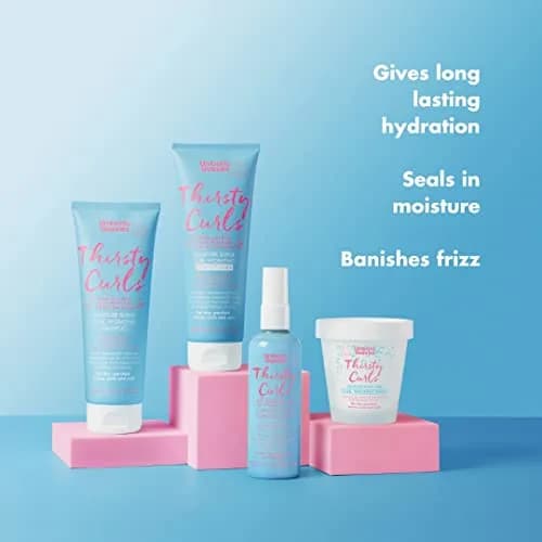 Umberto Giannini Thirsty Curls Moisture Surge Curl Hydrating Conditioner 250ml | Lightweight, Hydrating, Frizz-Free thumbnail 5