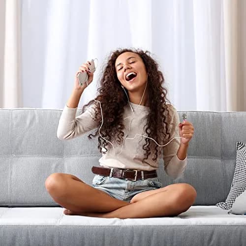 PATIKIL Mini Microphone Portable Vocal Microphone Rose Red | Voice Recording & Singing thumbnail 4