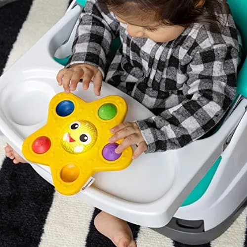 Baby Einstein Ocean Explorers Pop & Glow Starfish Sensory Popper Toy | Ages 6 Months+ thumbnail 3