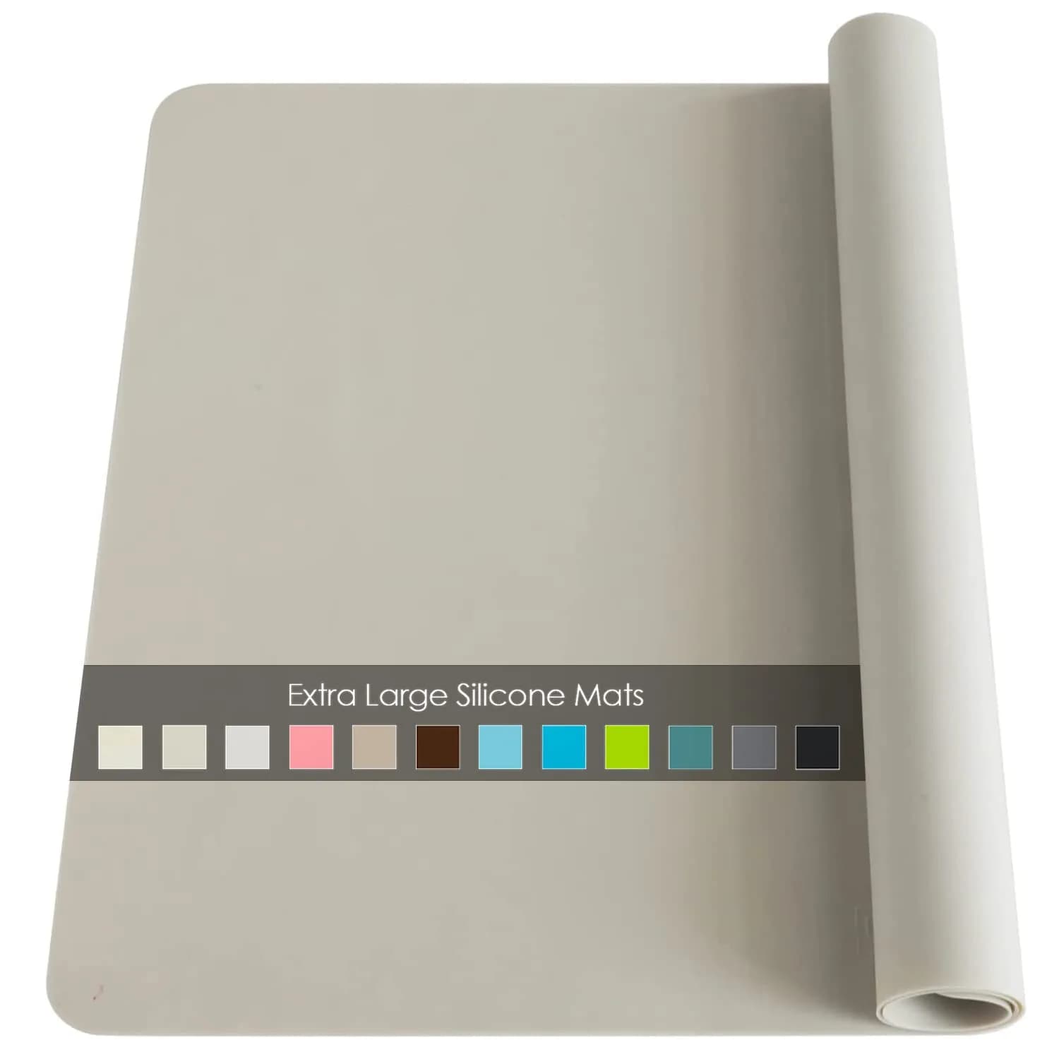 QPIX DIGITAL Extra Large Silicone Table Mat 70cm x 50cm | Food-Grade BPA-Free Protector