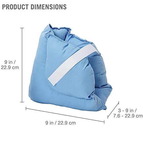 DMI Heel Cushion Protector Pillow Set of 24 (48 Count Total) | Doctor Recommended, Adjustable Fit thumbnail 3