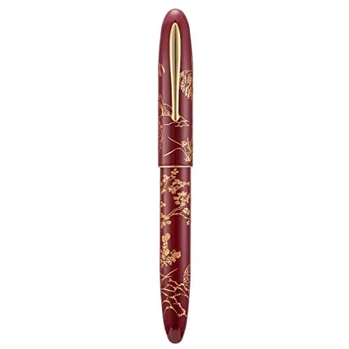HONG DIAN N23 Red Rabbit Fountain Pen Long Blade Medium Nib Gold Trim | Smooth Writing Instrument thumbnail 9
