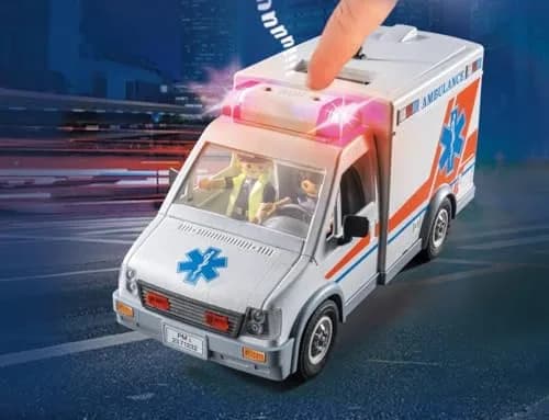 Playmobil Ambulance with Accessories & 3 Figures | Realistic Rescue Toy for Kids thumbnail 5