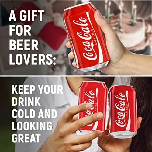 Skywin Silicone Can Covers that Look Like Soda 12 oz (355 ml) - 10 Pack | Fun Beverage Insulators for Parties & Outdoors thumbnail 5