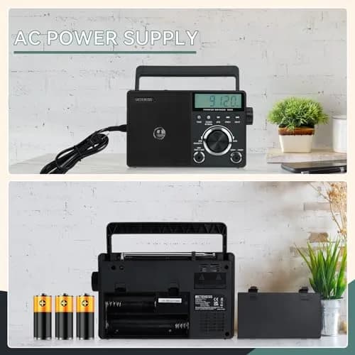 Retekess TR635 Portable Digital Radio | AM FM Shortwave Radio for Seniors & Travel thumbnail 6