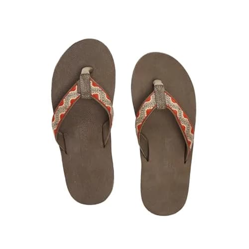 Hari Mari Fields Camino Ash 8 M | Premium Leather Flip Flops for Men thumbnail 2
